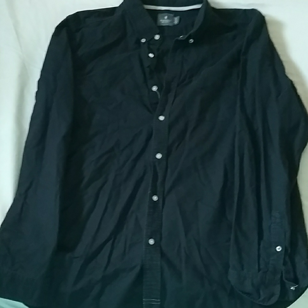 Black button up
